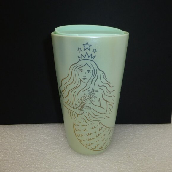 New Starbucks 50th Anniversary 2021 Limited Edition Siren Ceramic Travel Tumbler - Picture 2 of 6